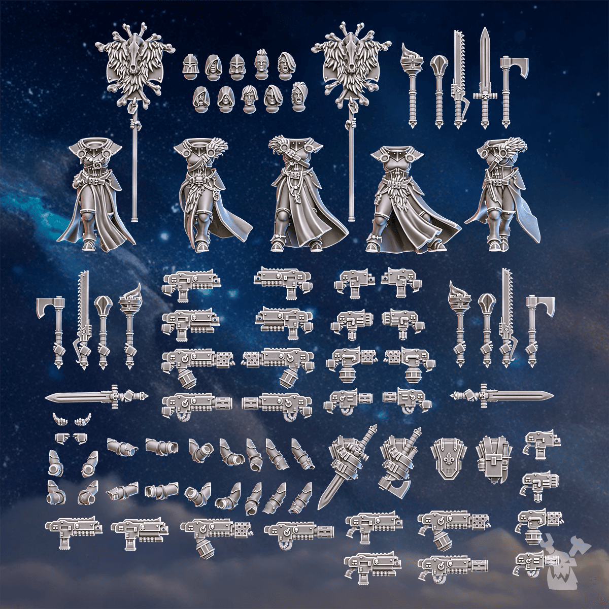 White Fangs Hunters (build kit)