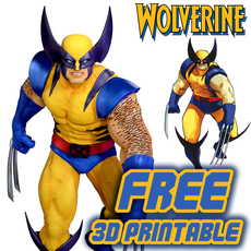 Marvel vs Capcom - Bengus Style Wolverine 3D model
