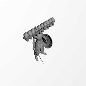 Ravan Realistic 3D Printable Model 3D print model