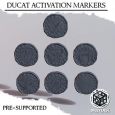Trench Crusade Activation Marker Ducats 3D model