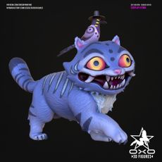 KPop Demon Hunters Tiger Derpy and Bird Sussie  3D model by OXO3D Figures