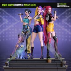 Demon Hunter Collection Diorama (Classic) 3D model by OXO3D Figures