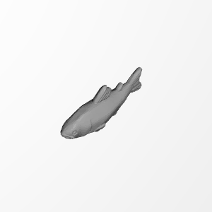 125% of 32mm Juvenile Salmonid Fish Parr