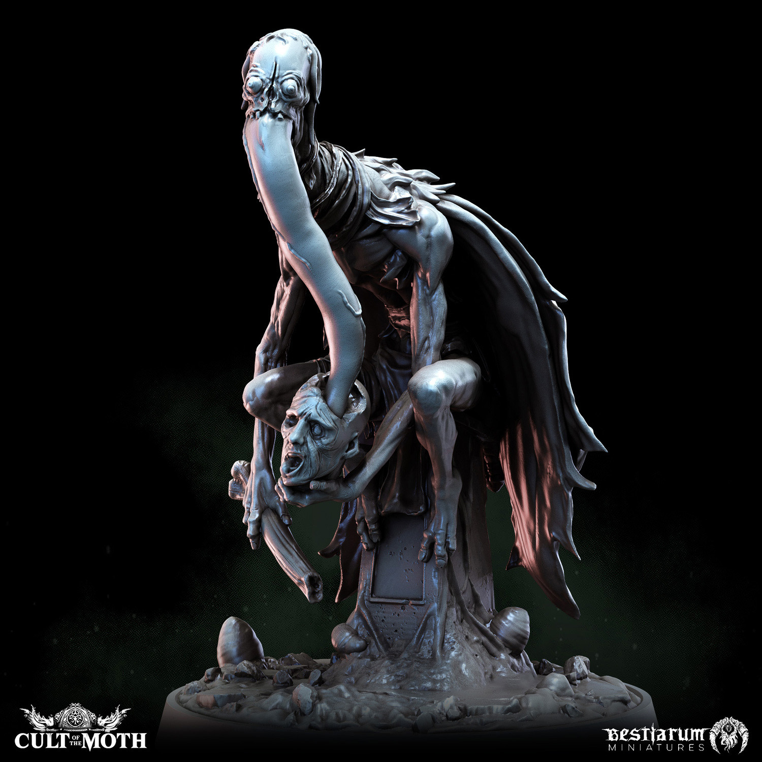 Demonic Insect Exclusive Cult of the Moth: Collection | Insect Demons STL Product ...