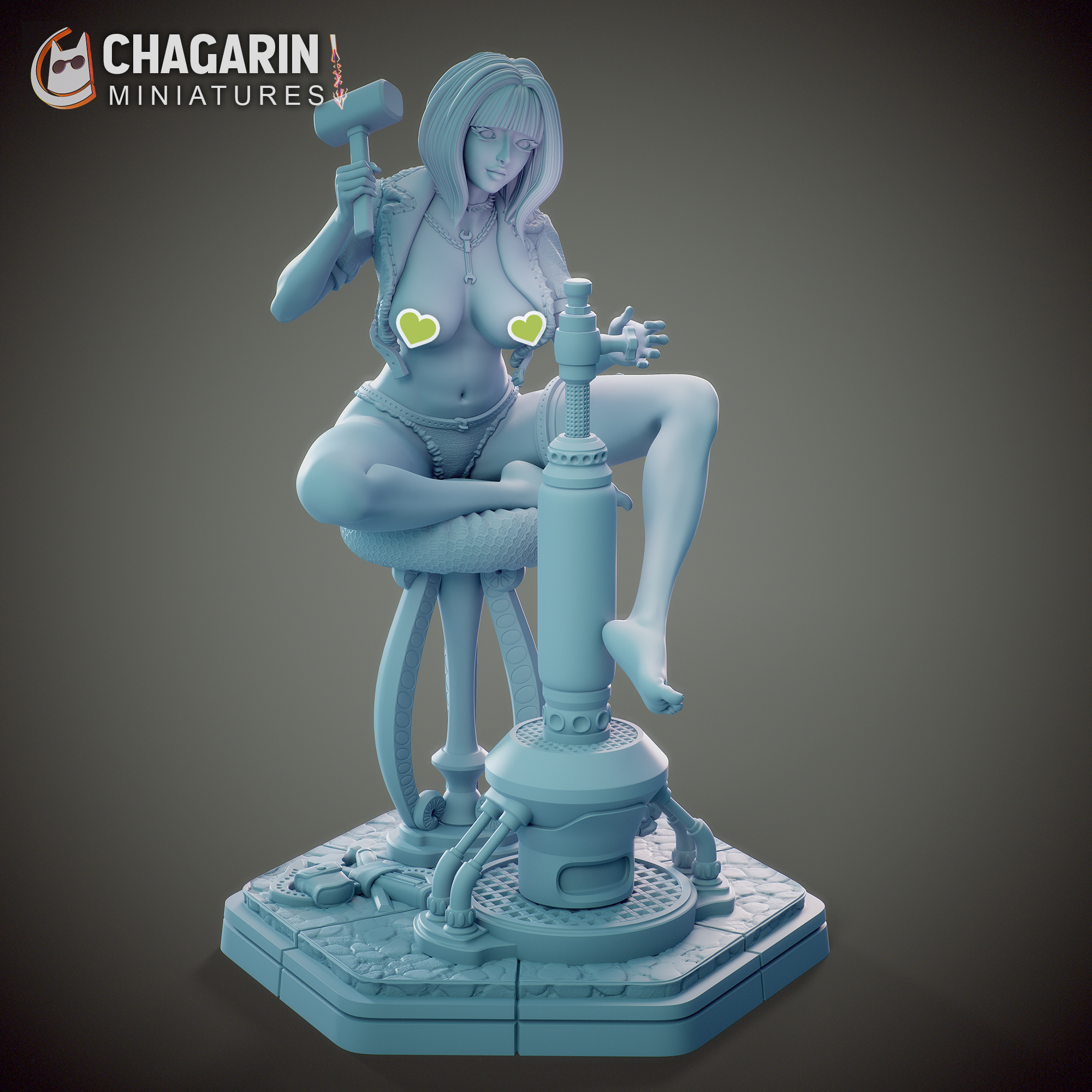 Exclusive FIGURINE COLLECTION / GUILD OF CRAFTERS / 5 PIECES STL ...