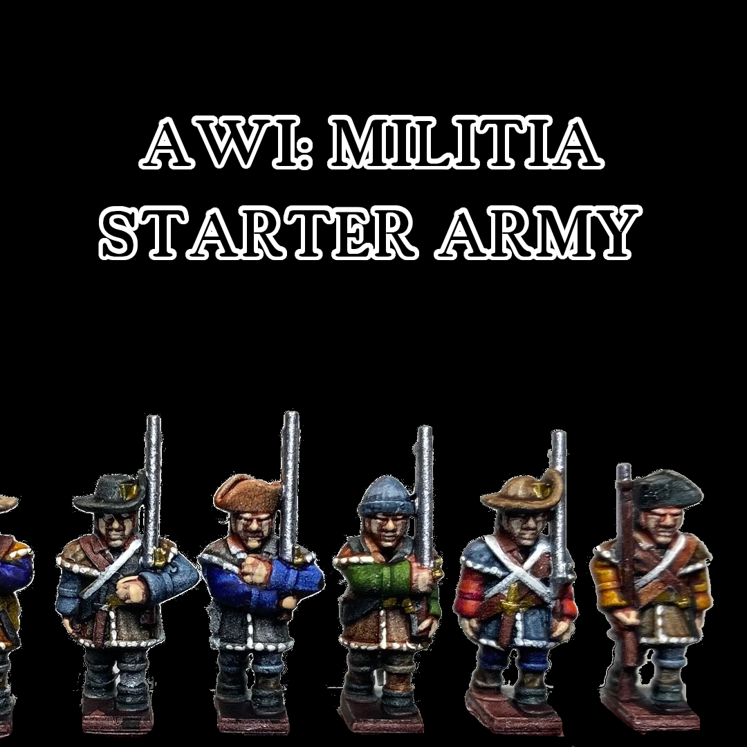 Image of AWI Militia/Irregular Starter Army bundle