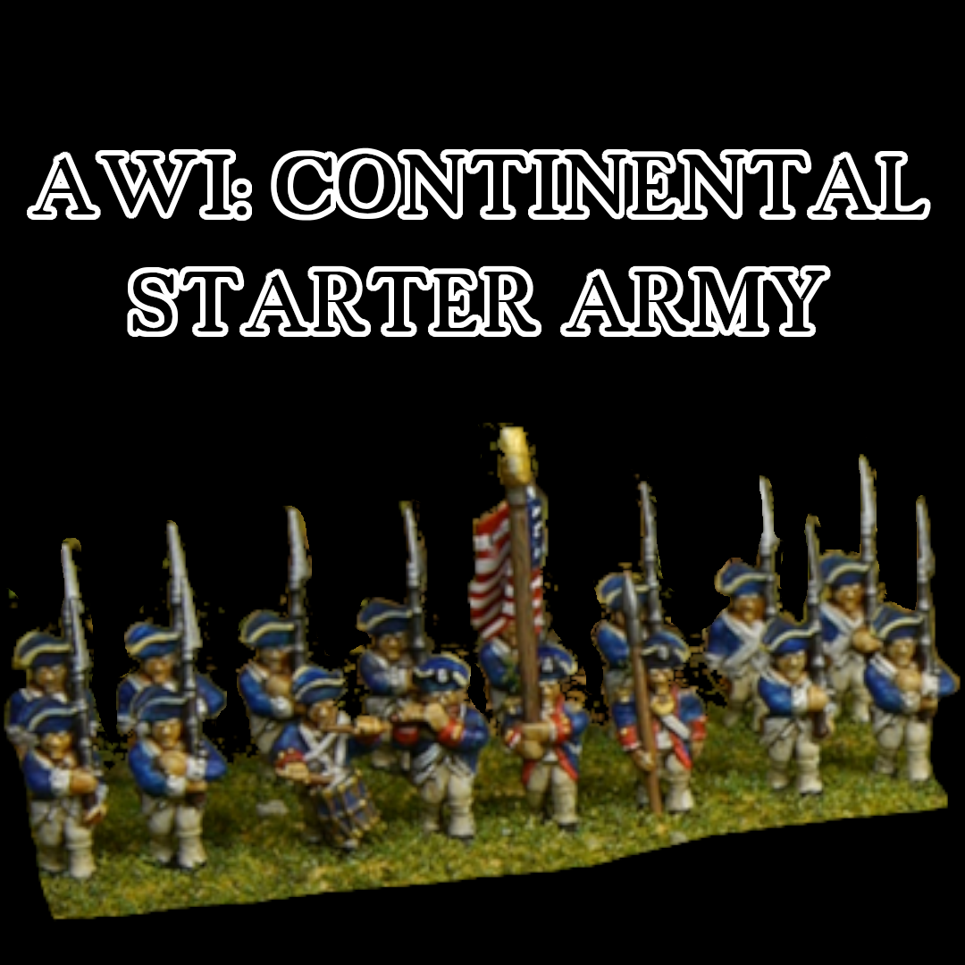 Image of AWI Continental Starter Army bundle