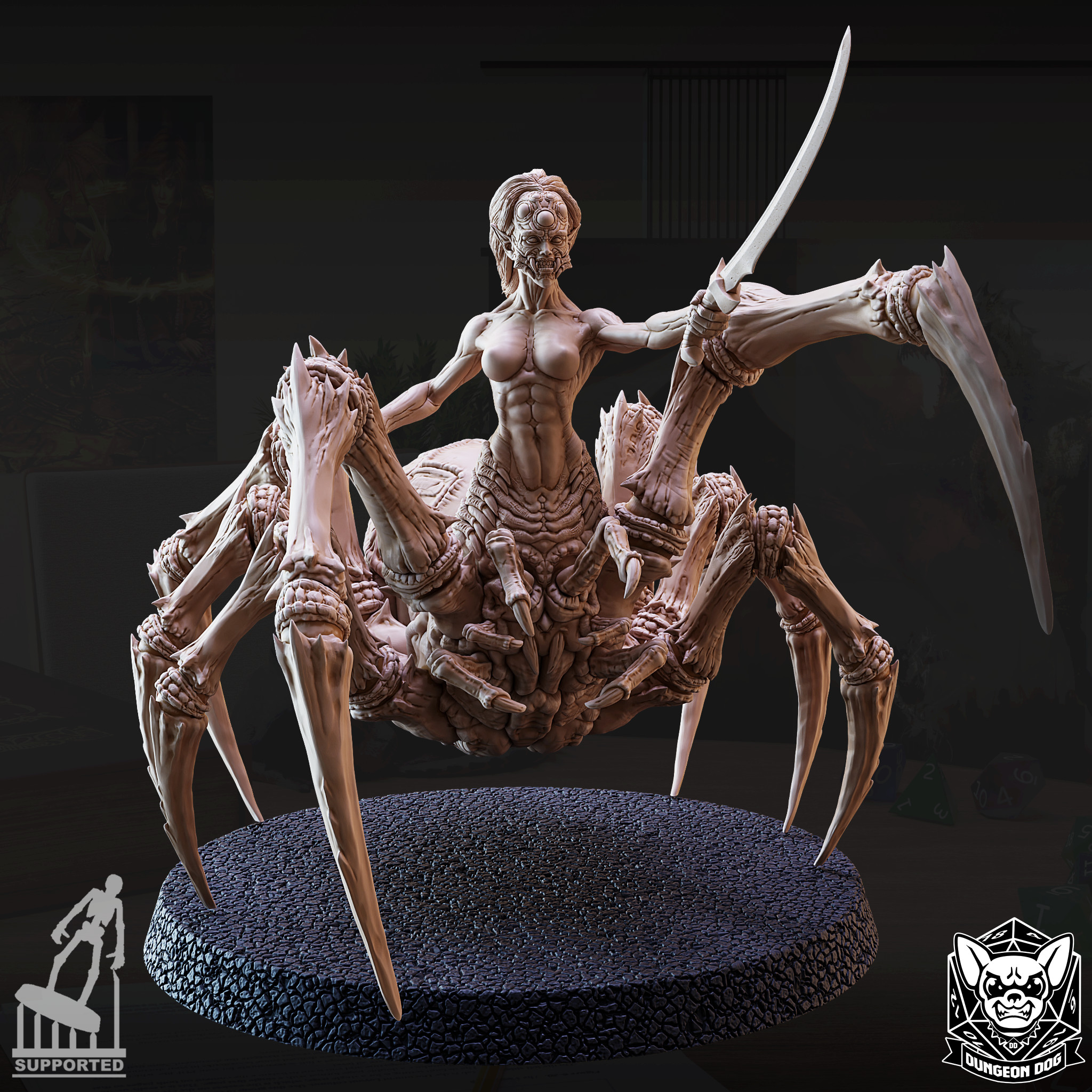 Exclusive Drider Bundle [Underdark Drider, Drider Themed] STL Product ...