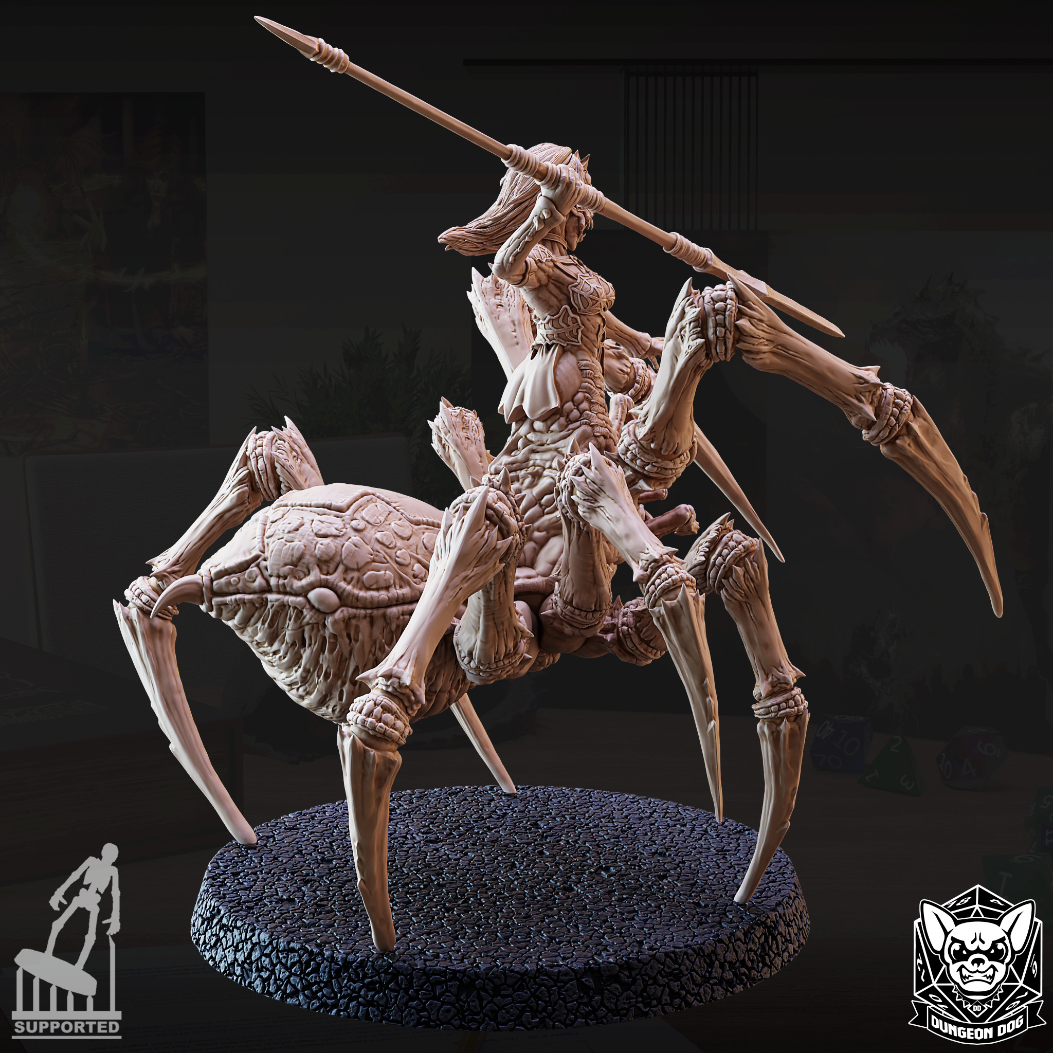 Exclusive Drider Bundle [Underdark Drider, Drider Themed] STL Product ...