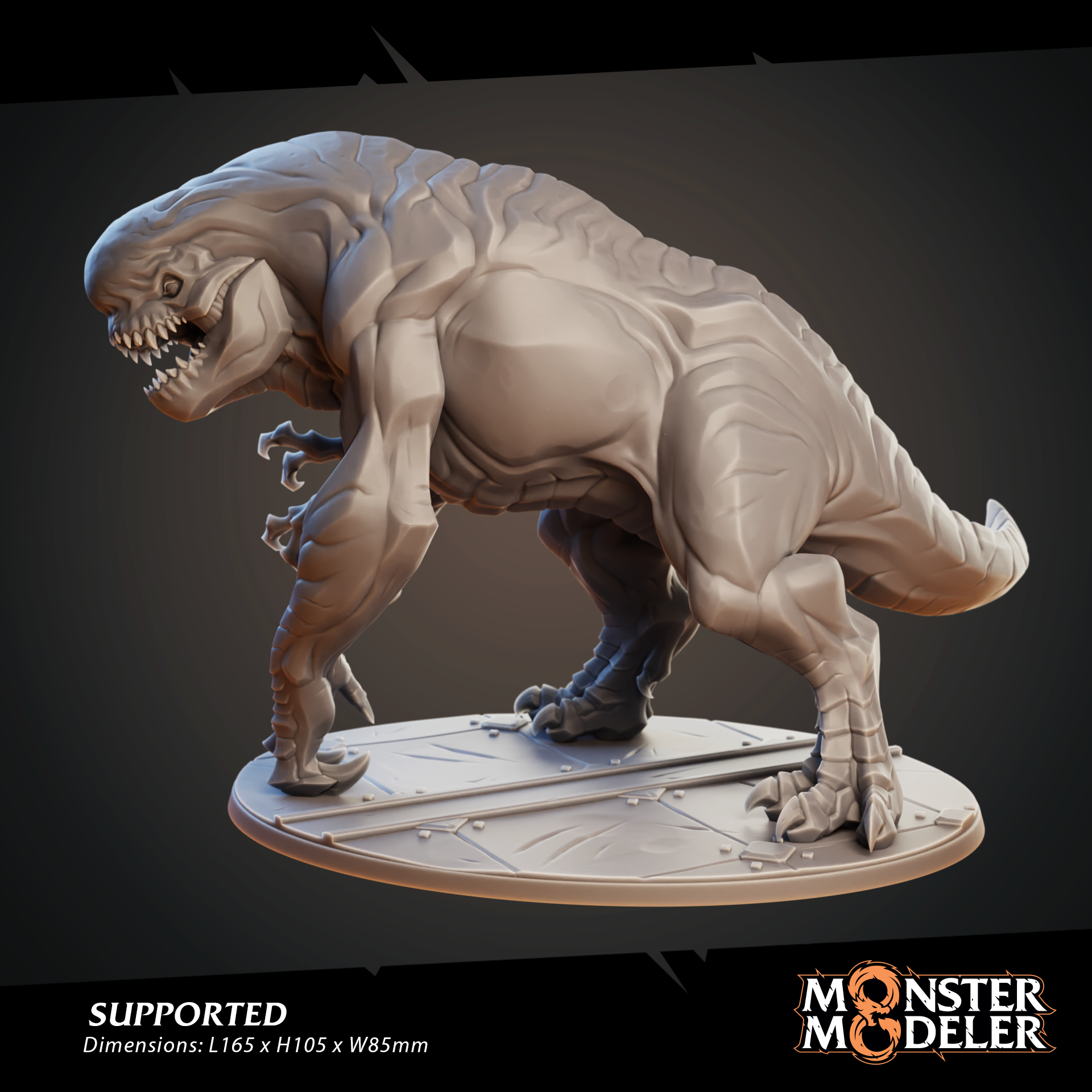 Exclusive D-Rex Pack STL Product Bundle by Monster Modeler