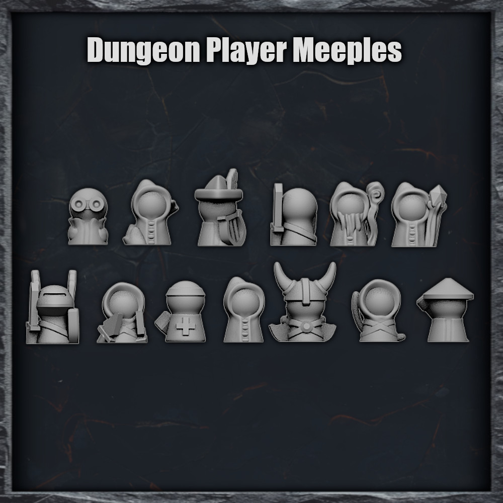 Exclusive Dungeon Crawl Starter Kit STL Product Bundle by Hexworld