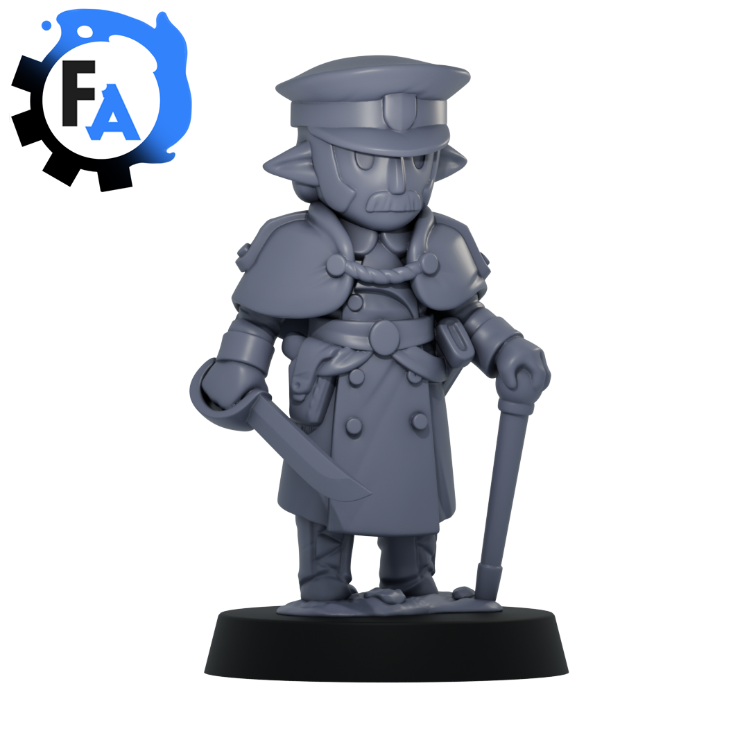 Benjamin Del Rio Exclusive Flak Arcana Beginner Roster STL Product Bundle by Benjamin ...