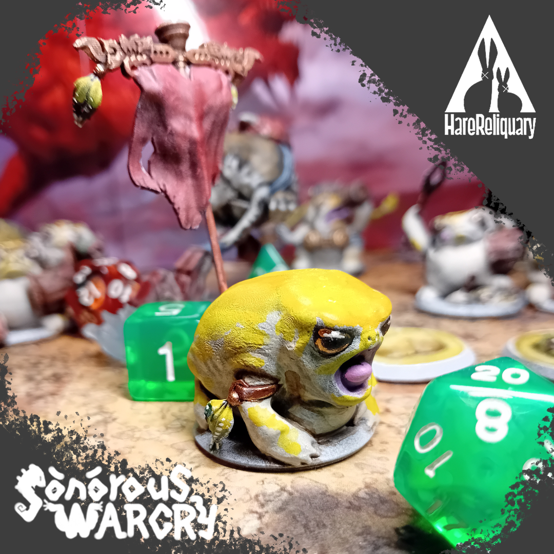 Exclusive Sonorous Warcry Sand Rain Frog Bundle STL Product Bundle By Exclusive Sonorous Warcry Sand Rain Frog Bundle STL Product Bundle By