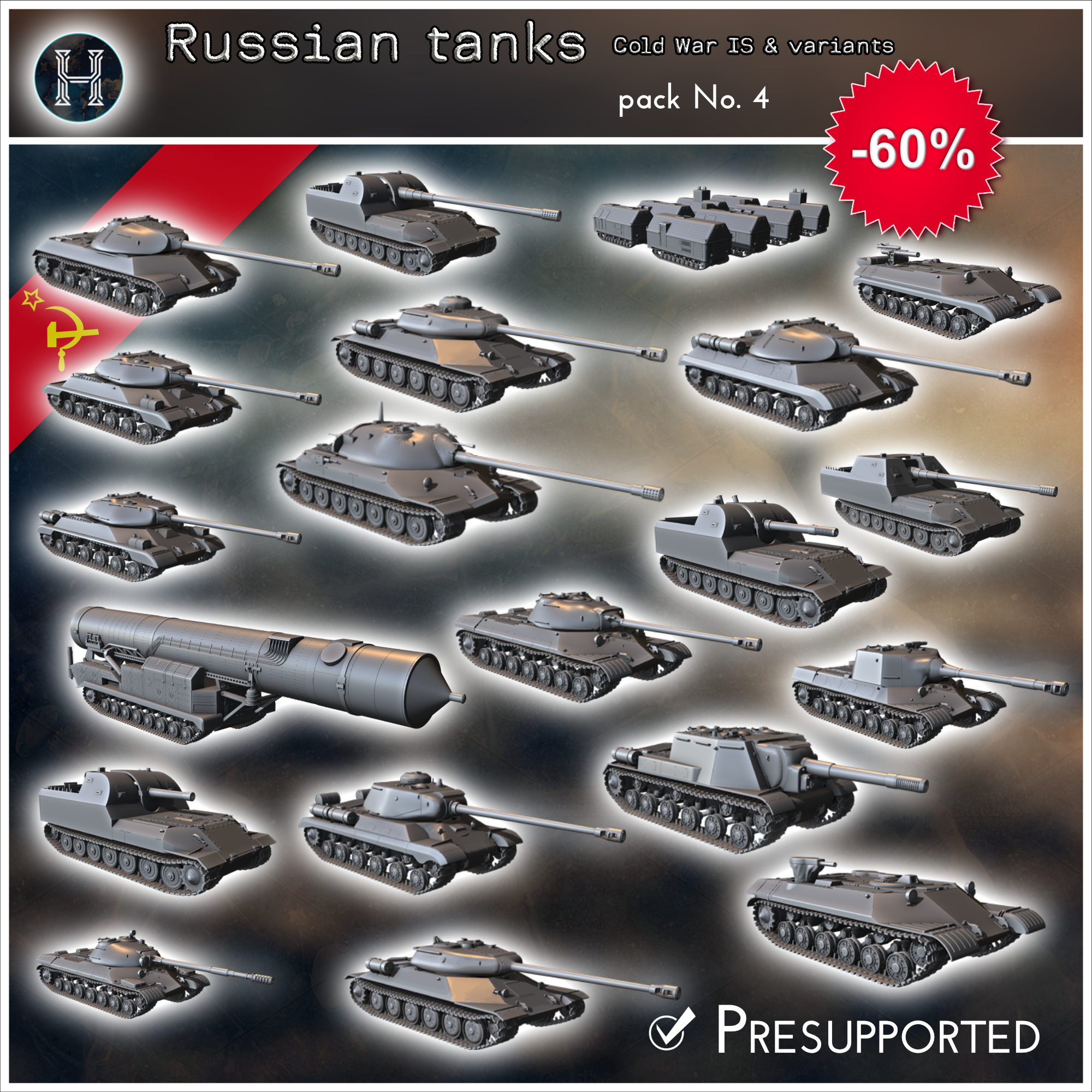 Soviet Rpg Variants Exclusive Russian tanks pack No. 4 (Cold War IS and variants) - Soviet ...