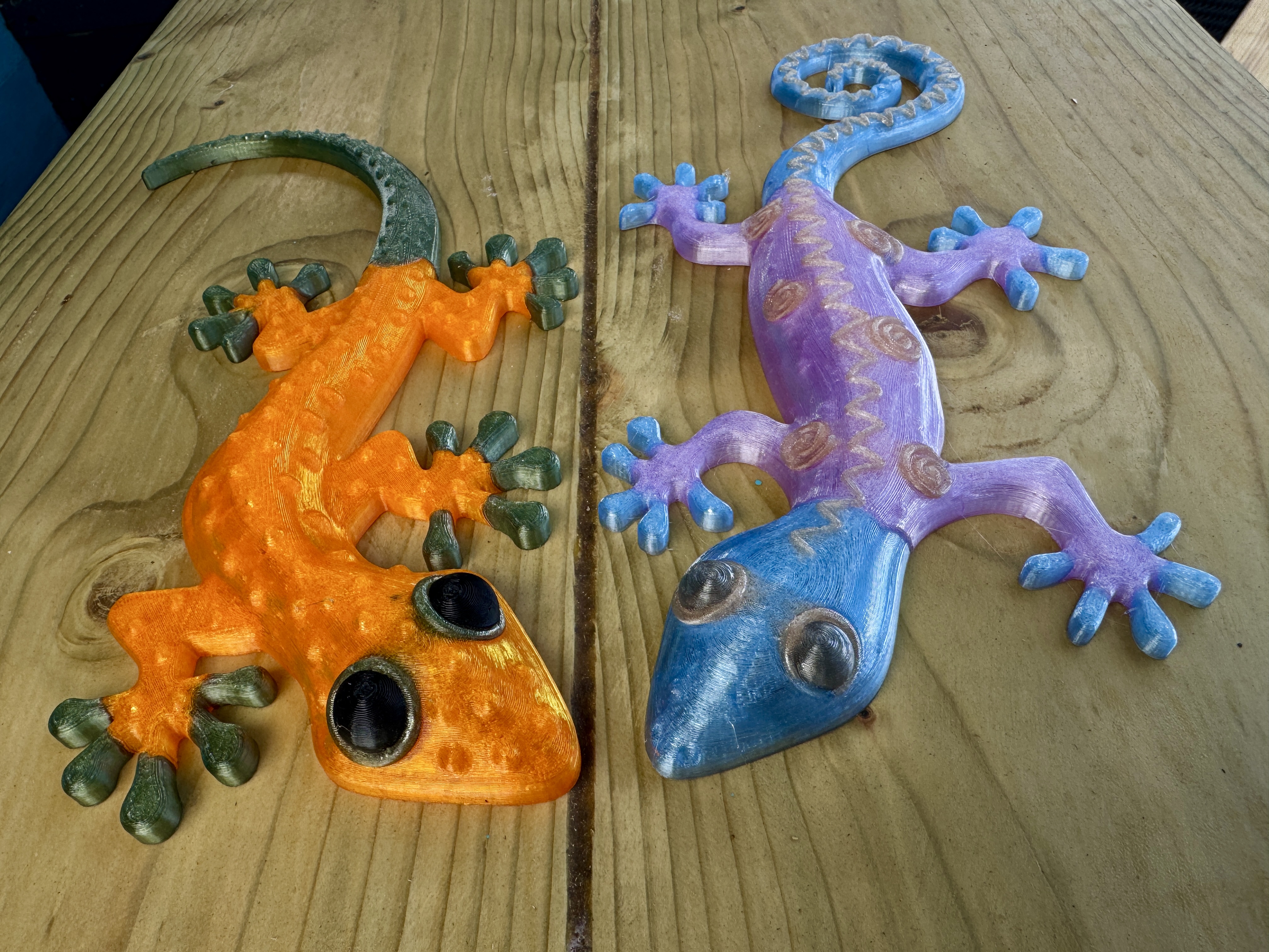 Exclusive Wall Mounted Lizards STL Product Bundle by ENIQUE3D