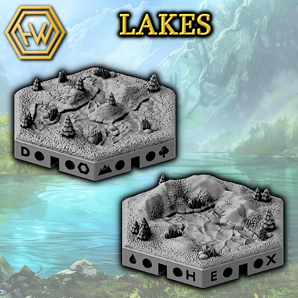 Exclusive Fantasy World-Building Starter Kit STL Product Bundle by Hexworld