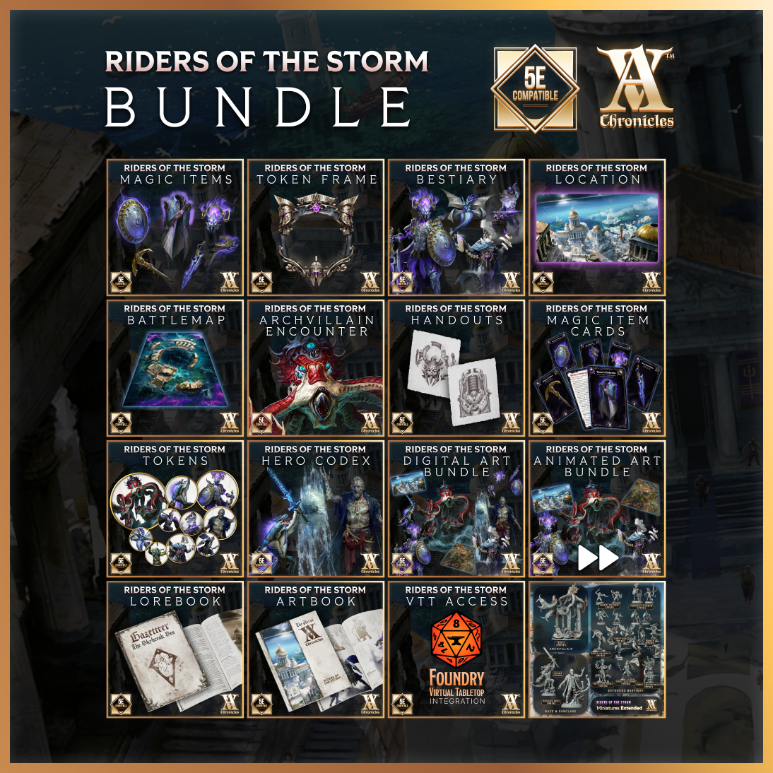 Exclusive Rider's of the Storm - ALL IN BUNDLE STL Product Bundle by ...