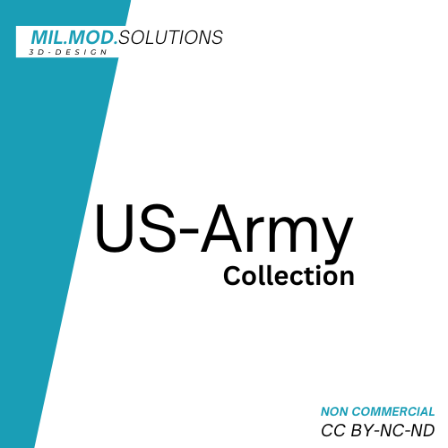 Exclusive US-Army Collection STL Product Bundle by Mil. Mod. Solutions