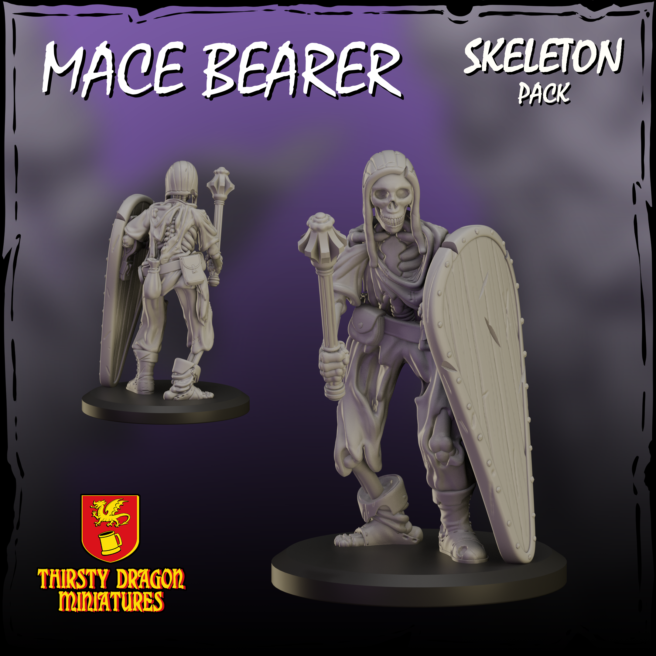 Exclusive Skeleton Pack 1 STL Product Bundle by ThirstyDragon