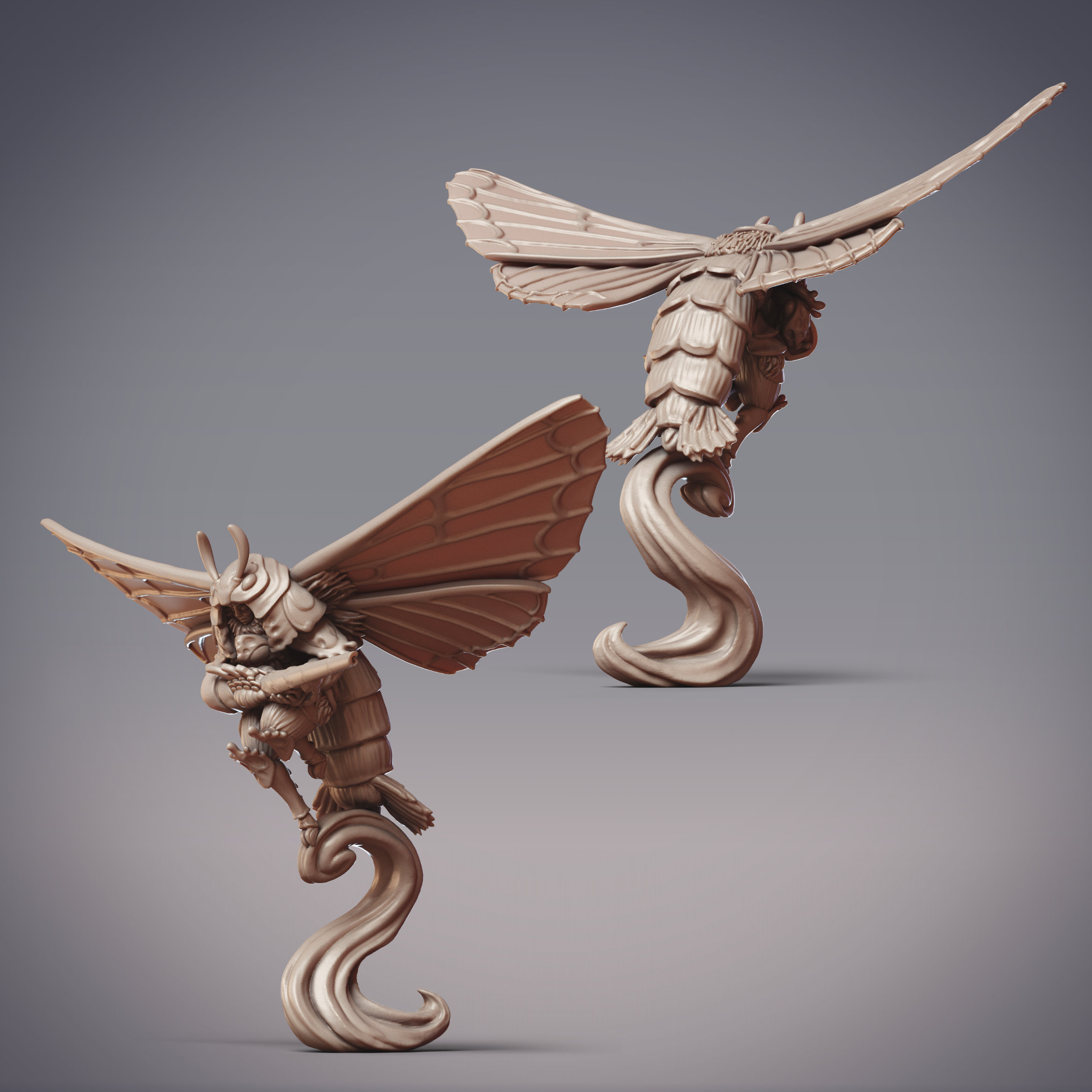 Mothfolk Exclusive CobraMode 61 March 2025 Release - Fidelium Mothfolk 3 STL ...