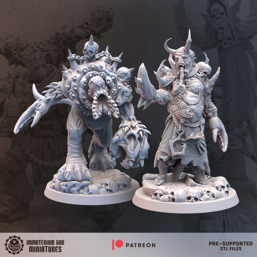 Exclusive Rustborn - Faction bundle 1 STL Product Bundle by Immaterium ...