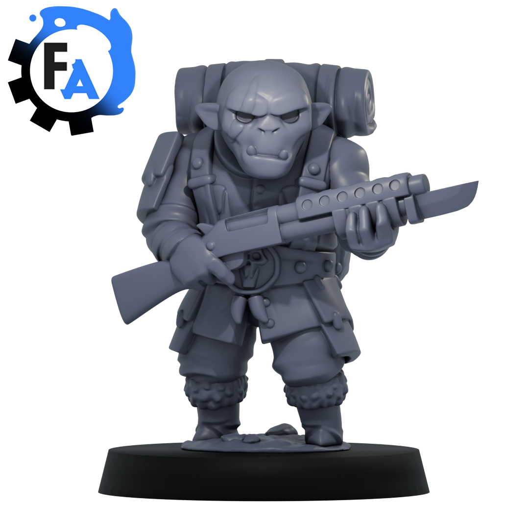 Benjamin Del Rio Exclusive Flak Arcana Beginner Roster STL Product Bundle by Benjamin ...
