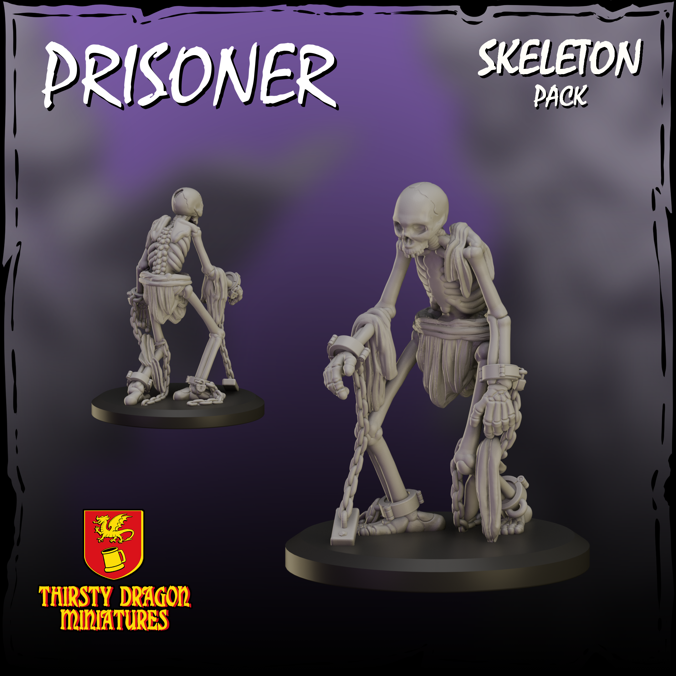 Exclusive Skeleton Pack 1 STL Product Bundle by ThirstyDragon