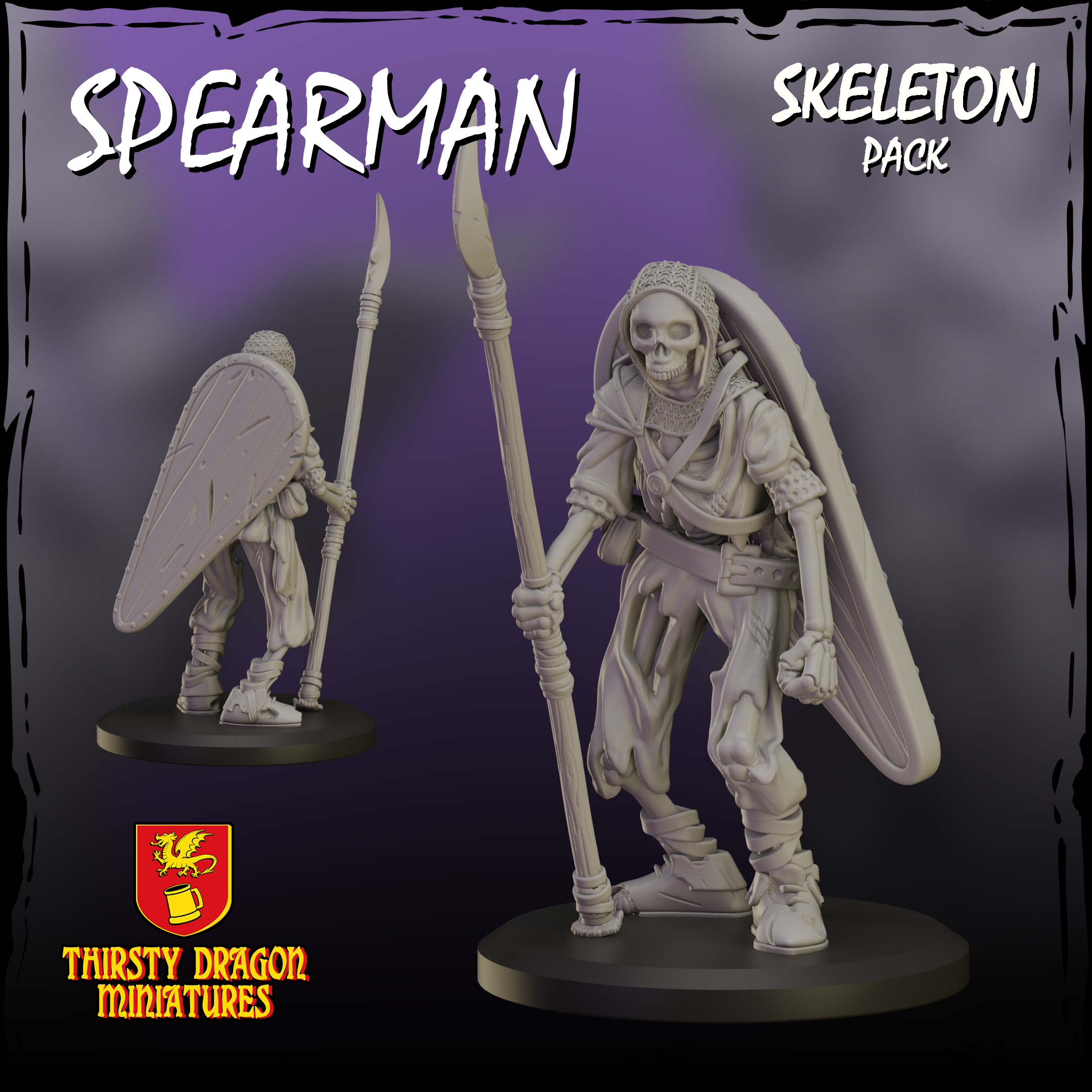Exclusive Skeleton Pack 1 STL Product Bundle by ThirstyDragon