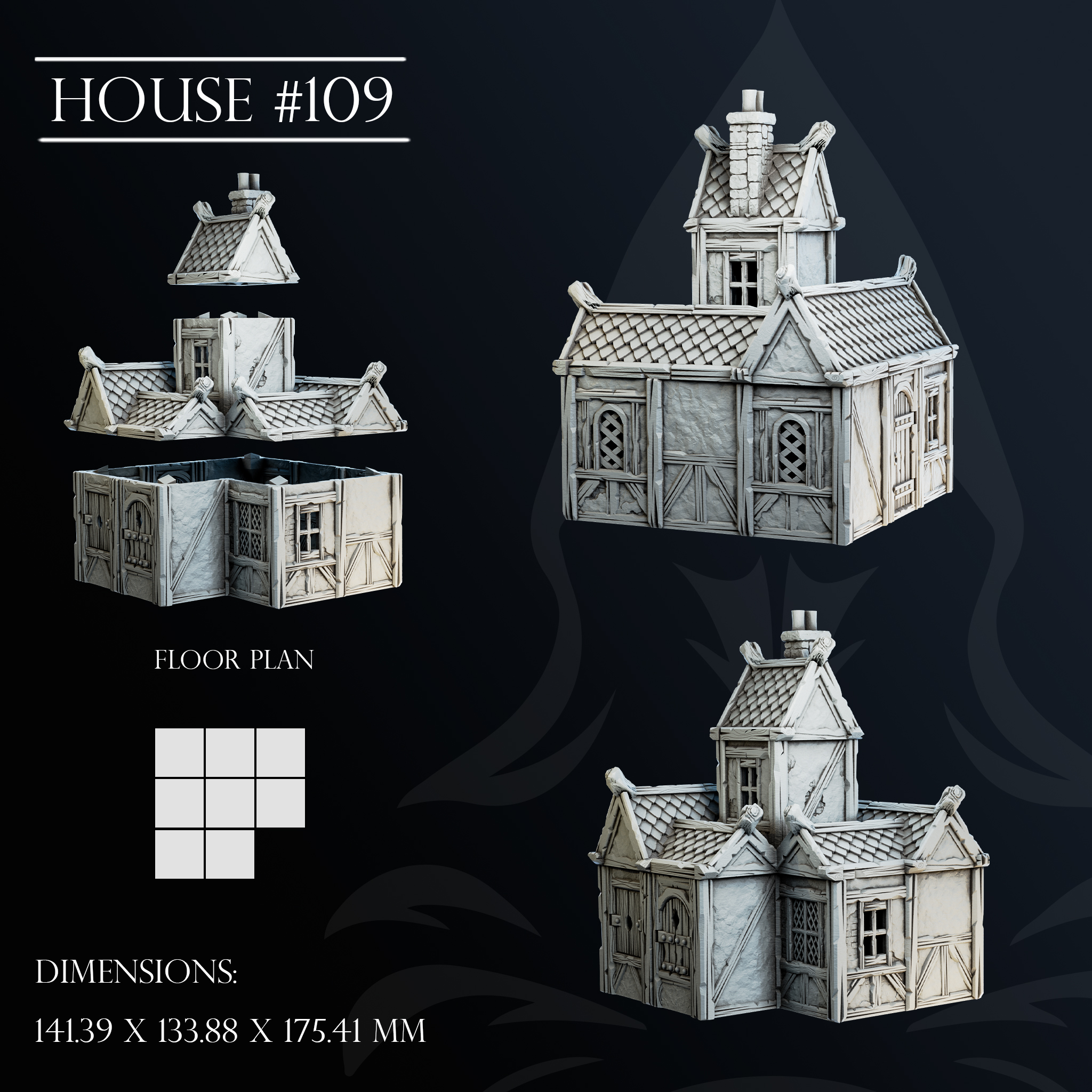 Exclusive Townscape Mega Pack STL Product Bundle by Tainted Saint ...