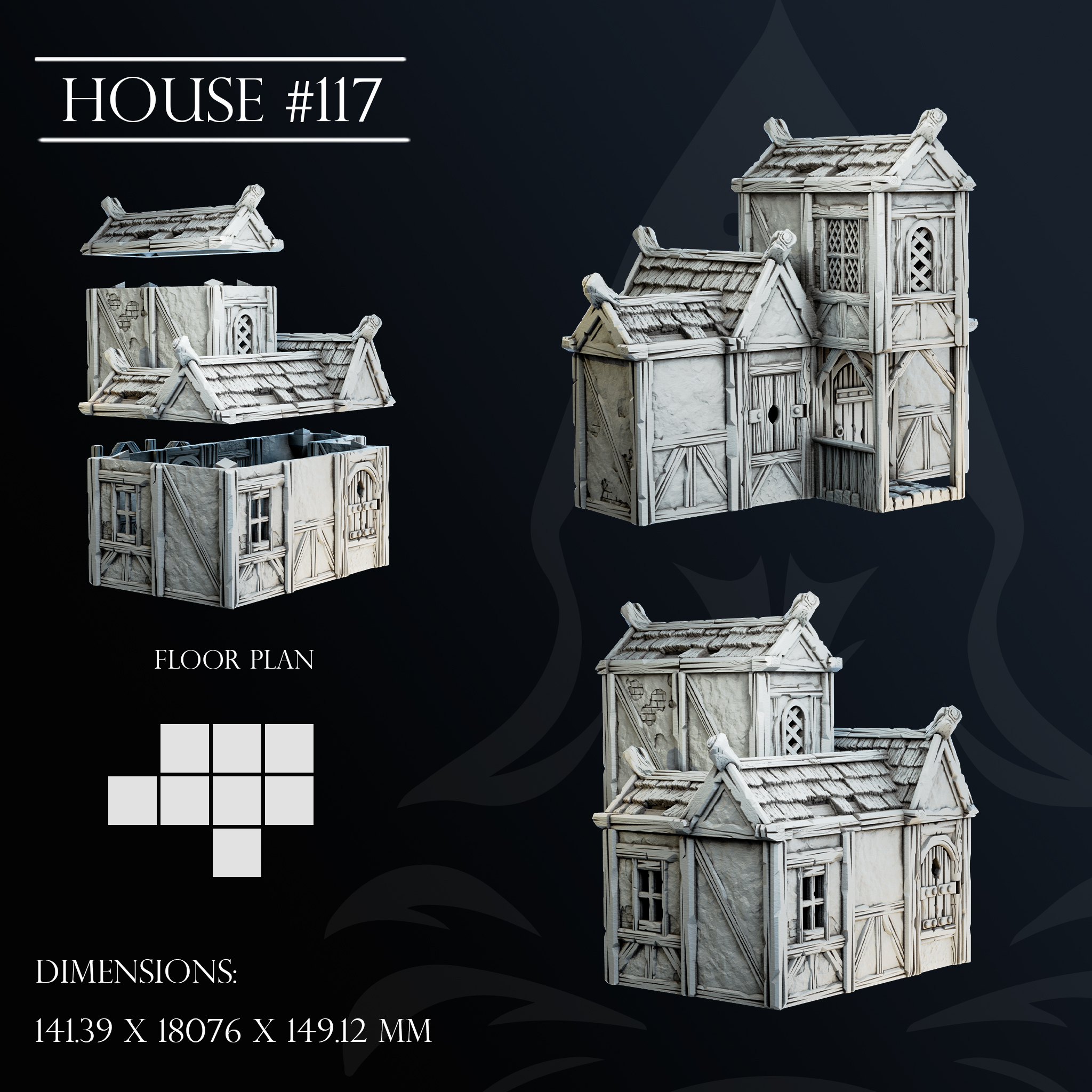 Exclusive Townscape Mega Pack STL Product Bundle by Tainted Saint ...