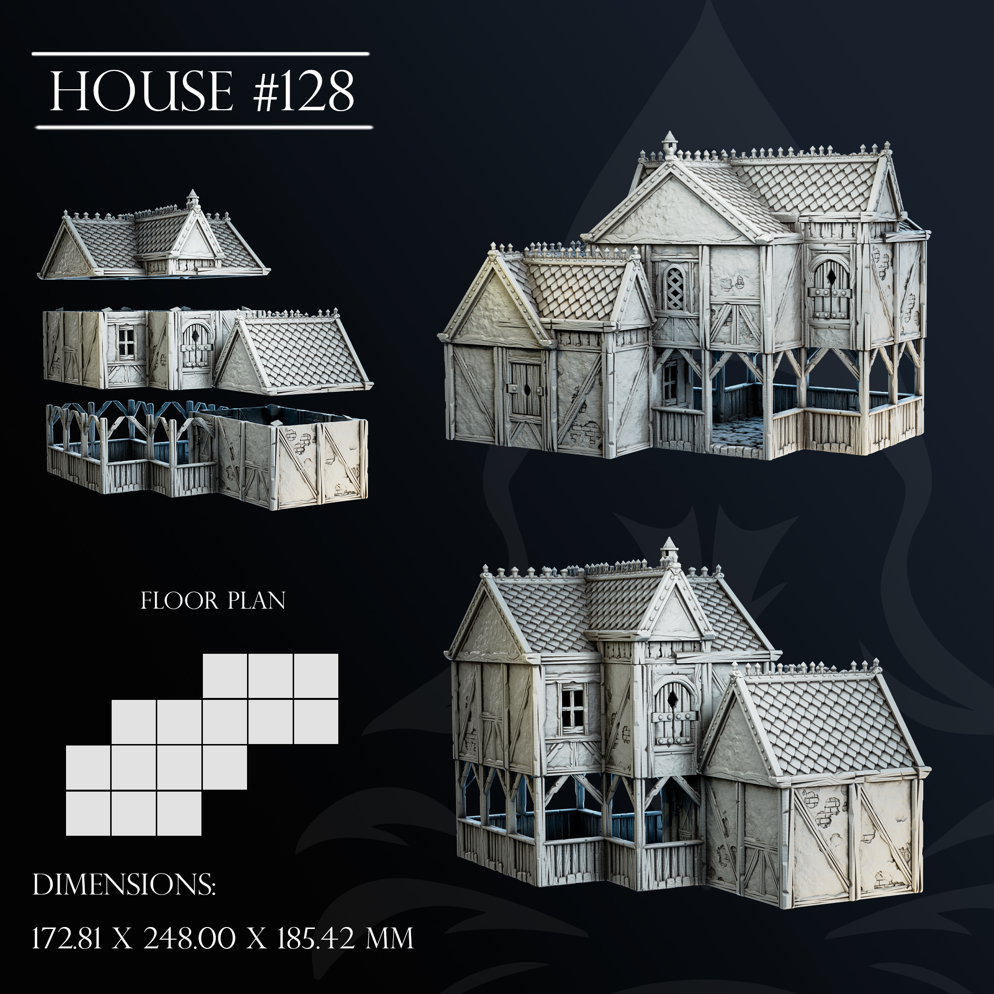 Exclusive Townscape Mega Pack STL Product Bundle by Tainted Saint ...