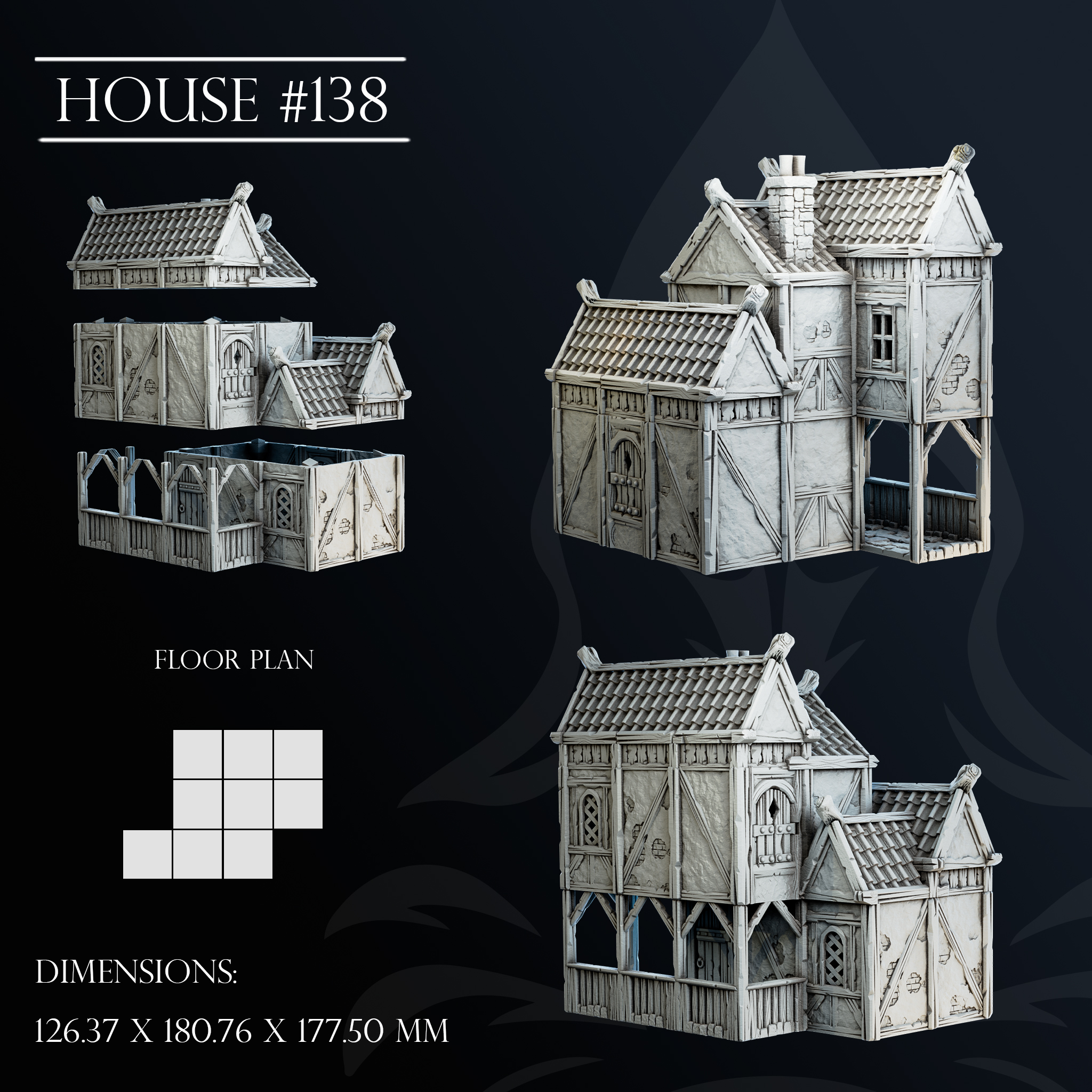 Exclusive Townscape Mega Pack STL Product Bundle by Tainted Saint ...