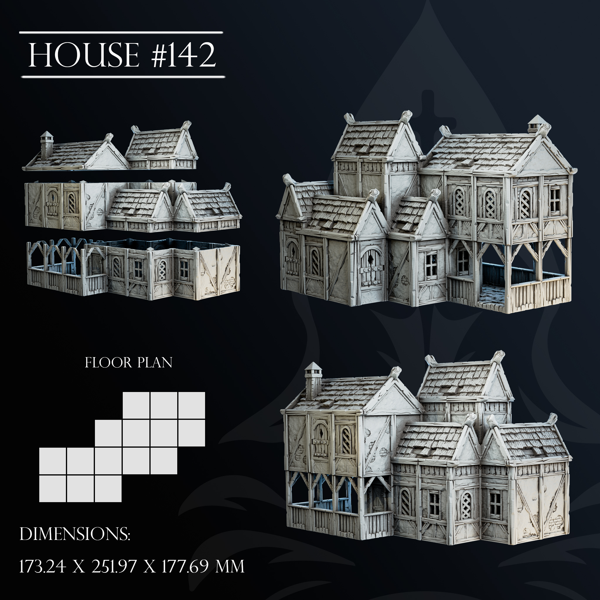 Exclusive Townscape Mega Pack STL Product Bundle by Tainted Saint ...