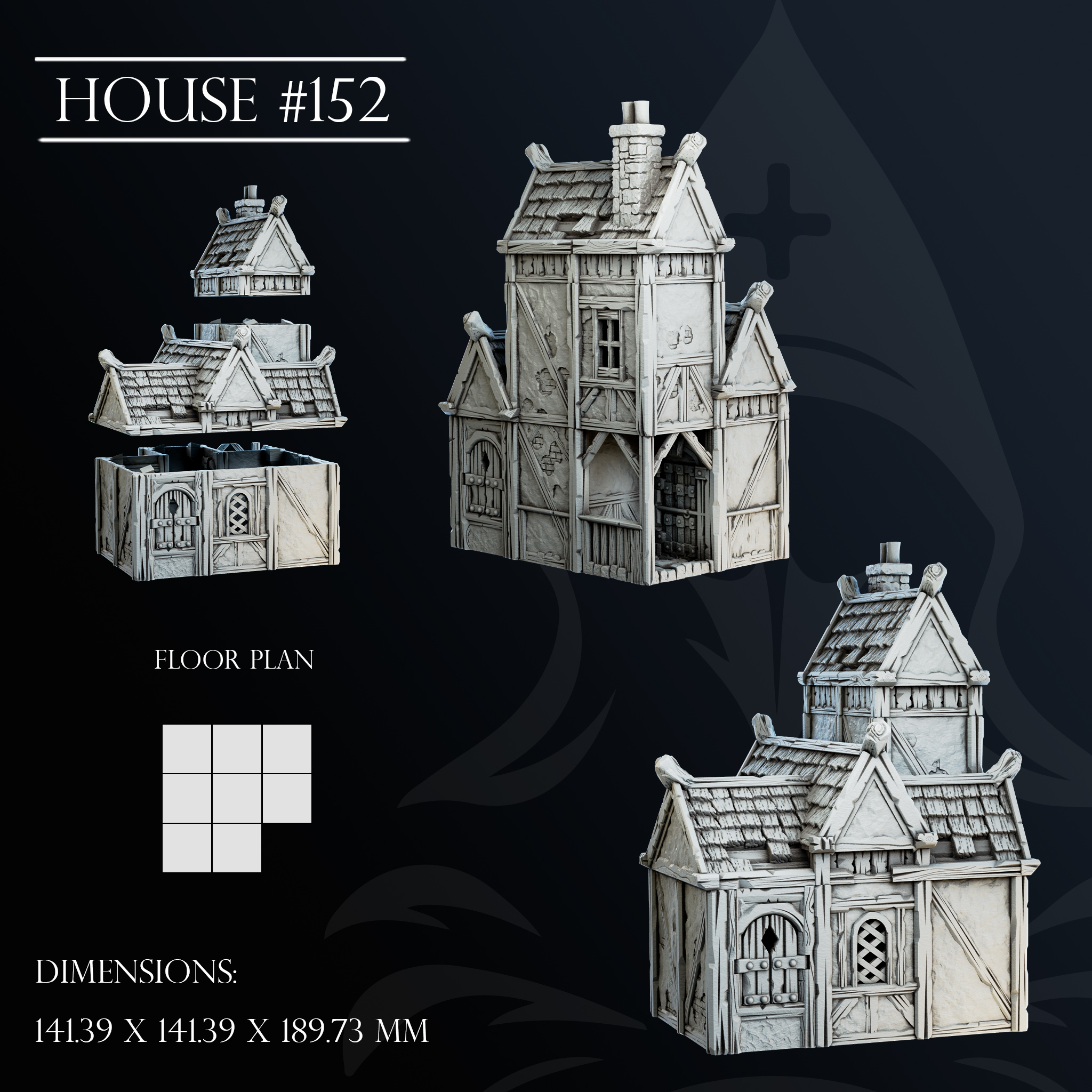 Exclusive Townscape Mega Pack STL Product Bundle by Tainted Saint ...