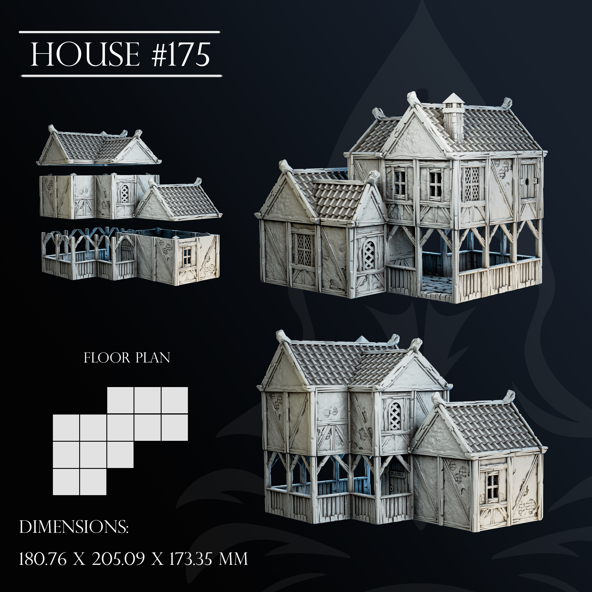 Exclusive Townscape Mega Pack STL Product Bundle by Tainted Saint ...