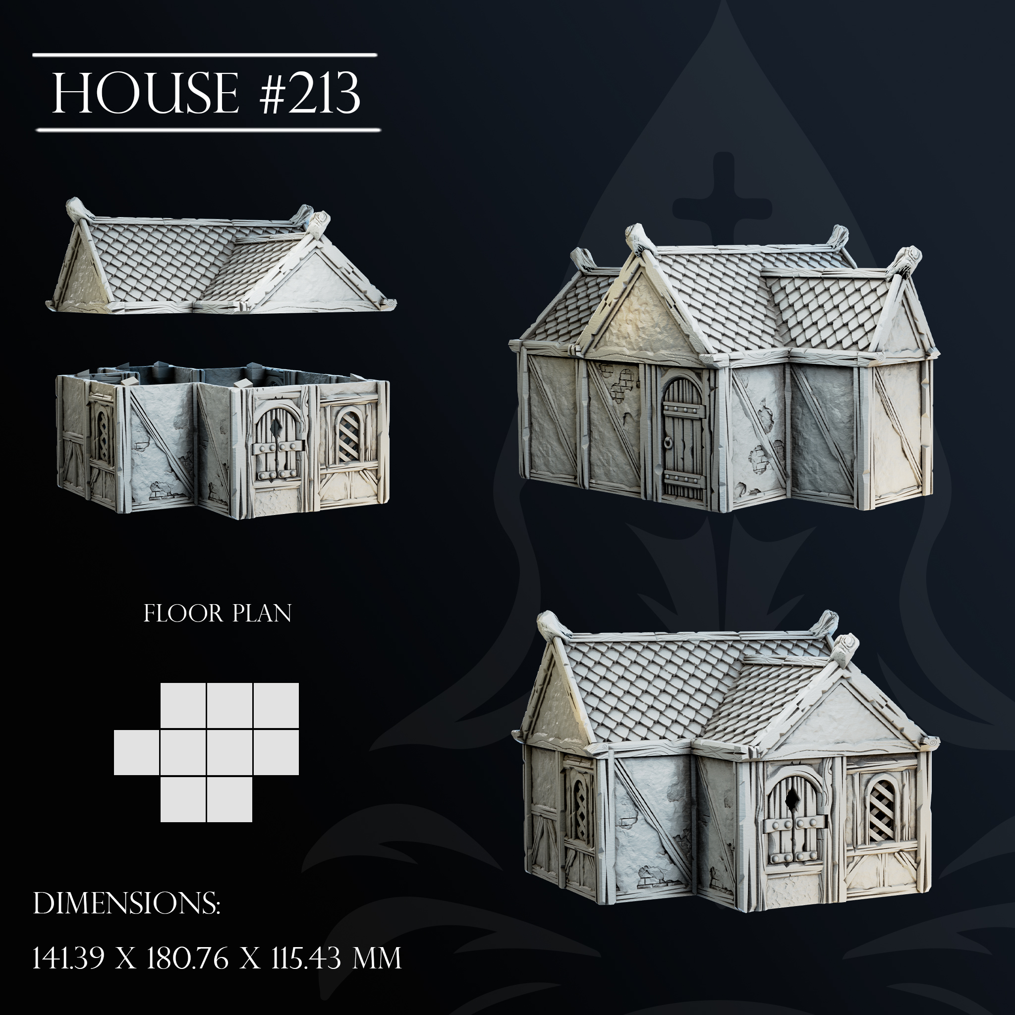 Exclusive Townscape Mega Pack STL Product Bundle by Tainted Saint ...