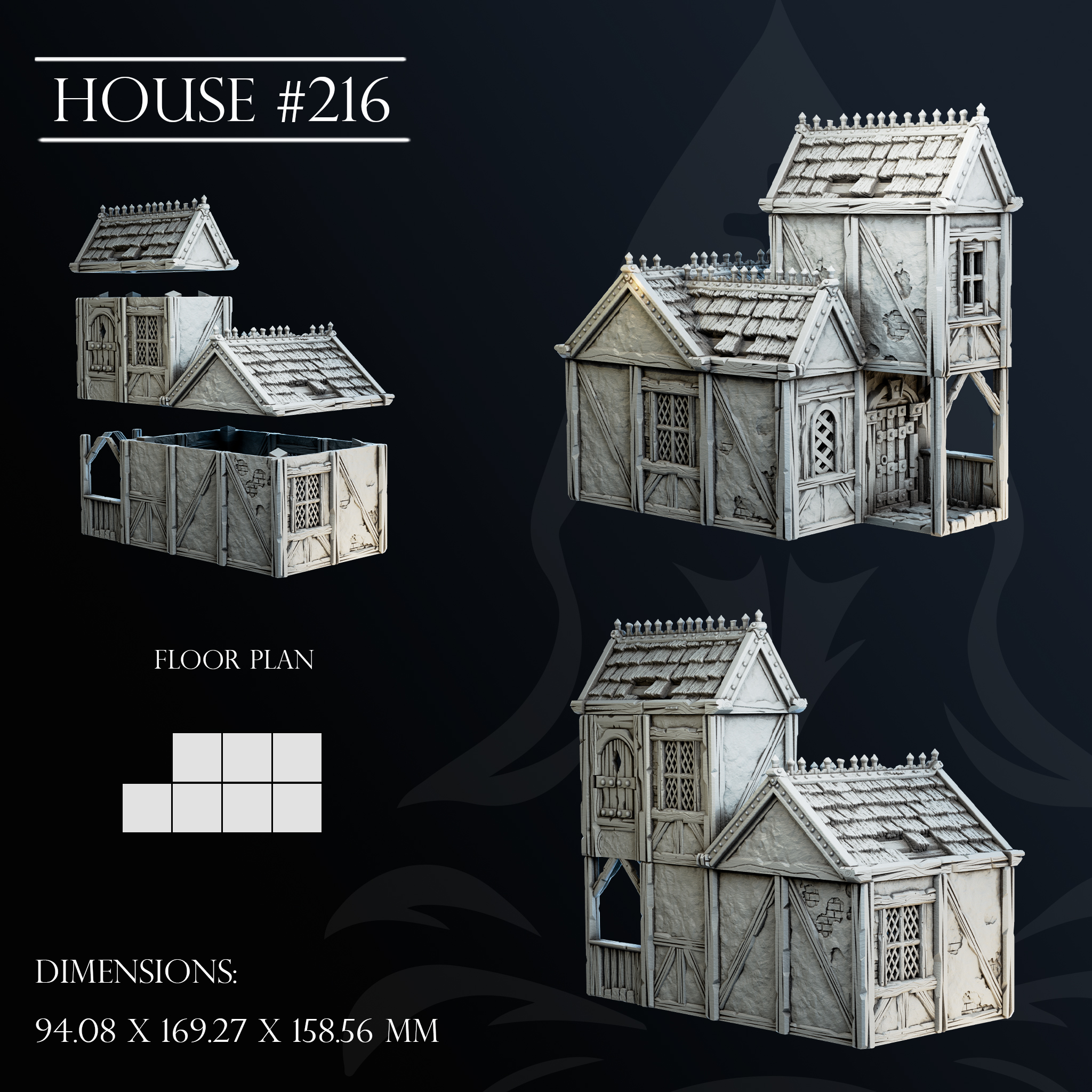 Exclusive Townscape Mega Pack STL Product Bundle by Tainted Saint ...