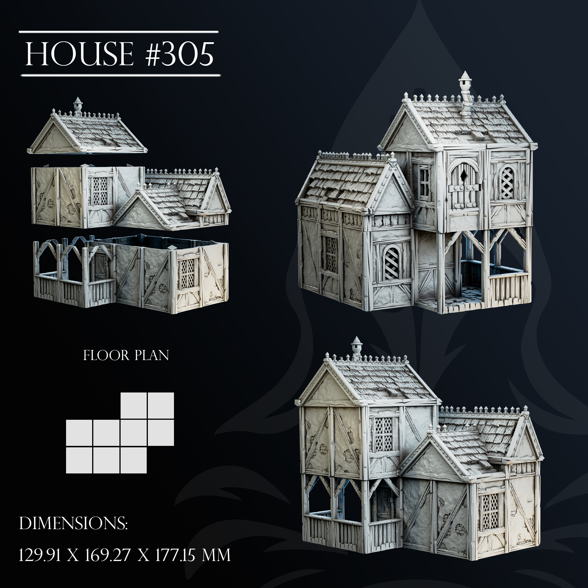 Exclusive Townscape Mega Pack STL Product Bundle by Tainted Saint ...