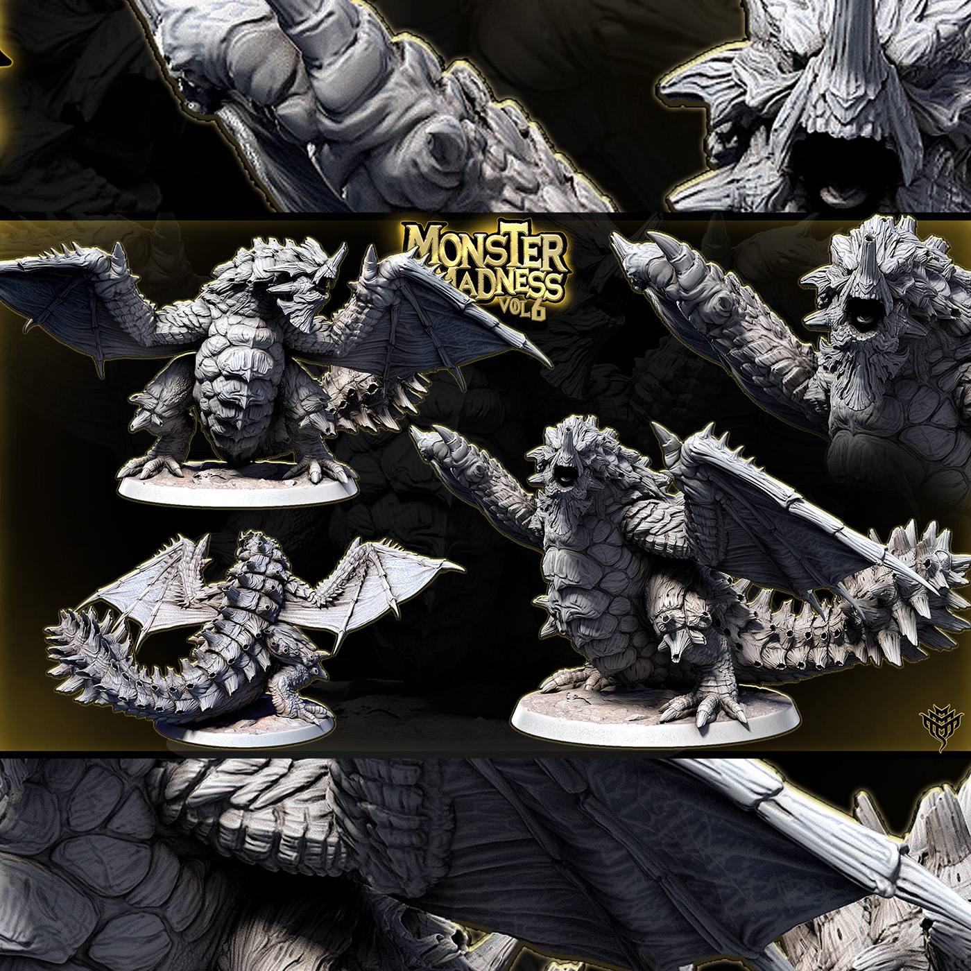 Exclusive ⚡️Monster Mayhem Vol 1,2,3,4,5,6⚡️ STL Product