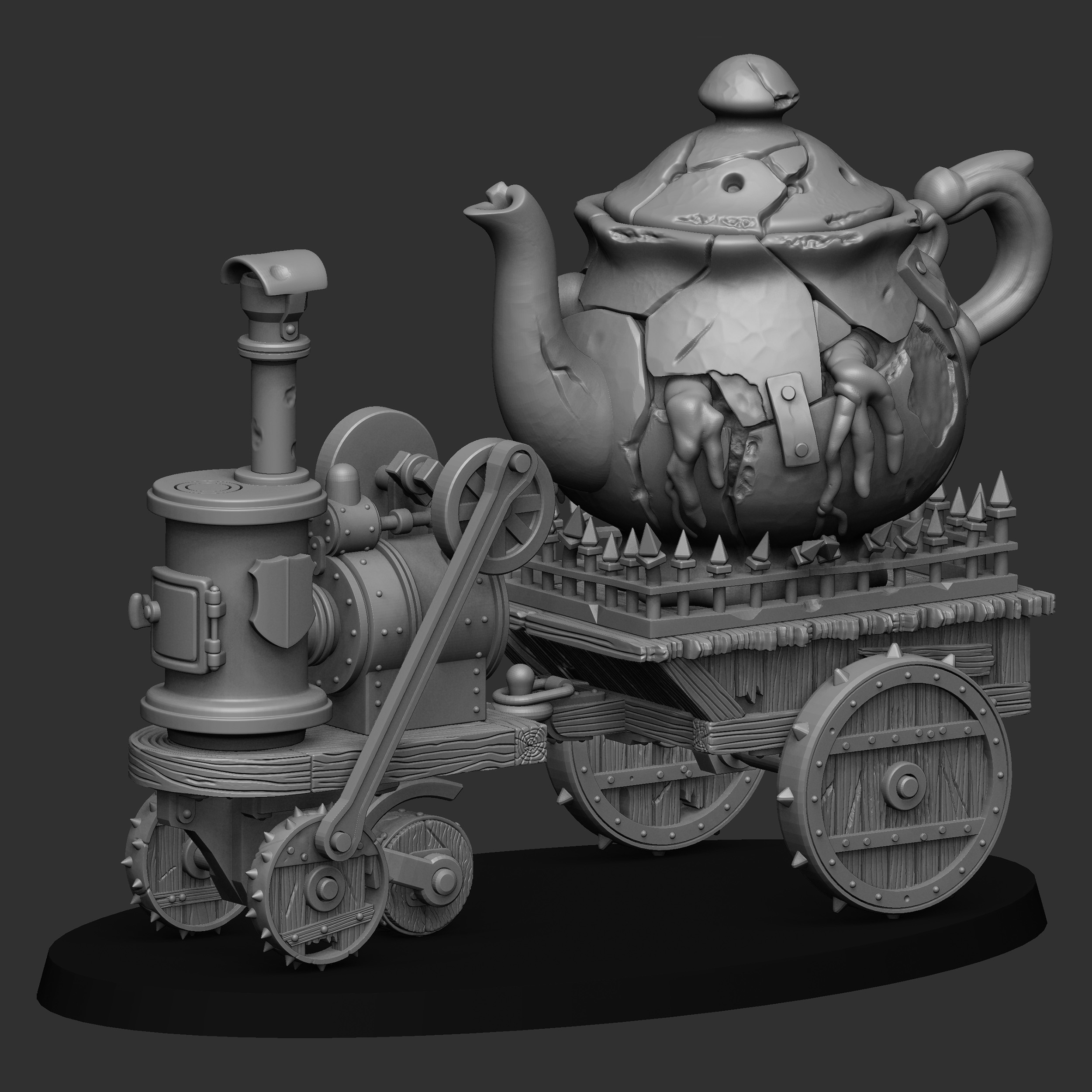 Exclusive Brewed for War | The Tea Party Bundle STL Product Bundle by ...