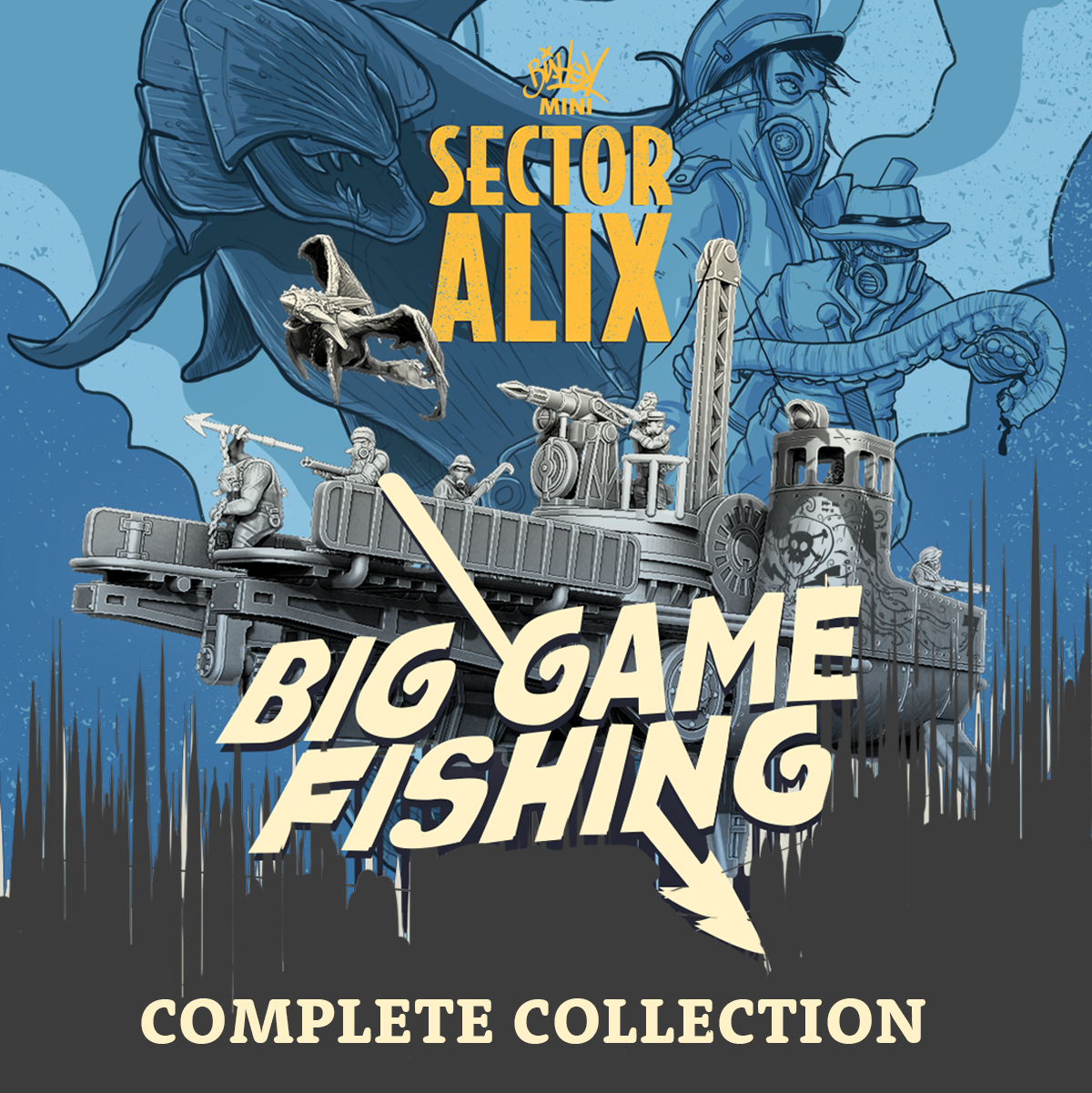 Exclusive Sector AL-IX - BIG GAME FISHING expansion STL Product Bundle ...