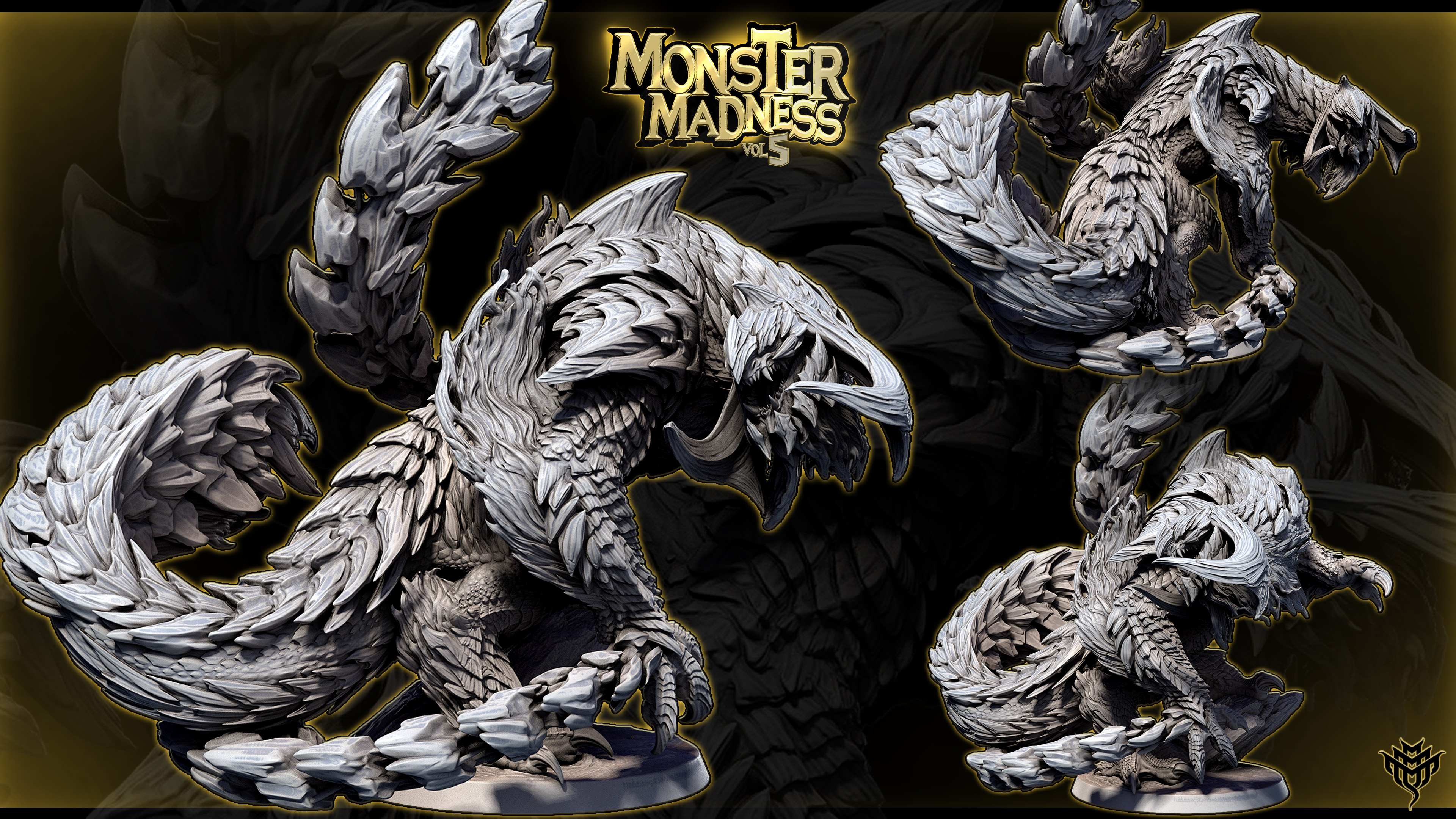 Exclusive ⚡️Monster Mayhem Vol 1,2,3,4,5,6⚡️ STL Product Bundle by Mini ...