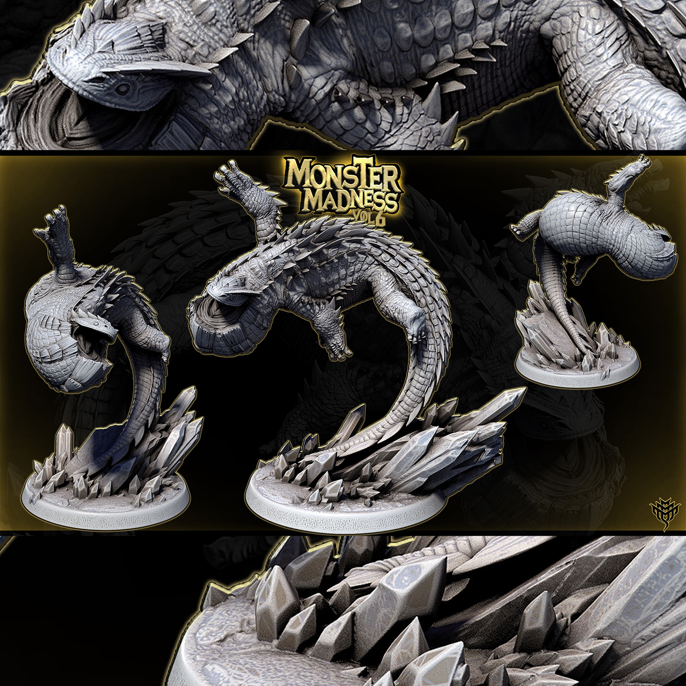 Exclusive ⚡️Monster Mayhem Vol 1,2,3,4,5,6⚡️ STL Product Bundle by Mini ...
