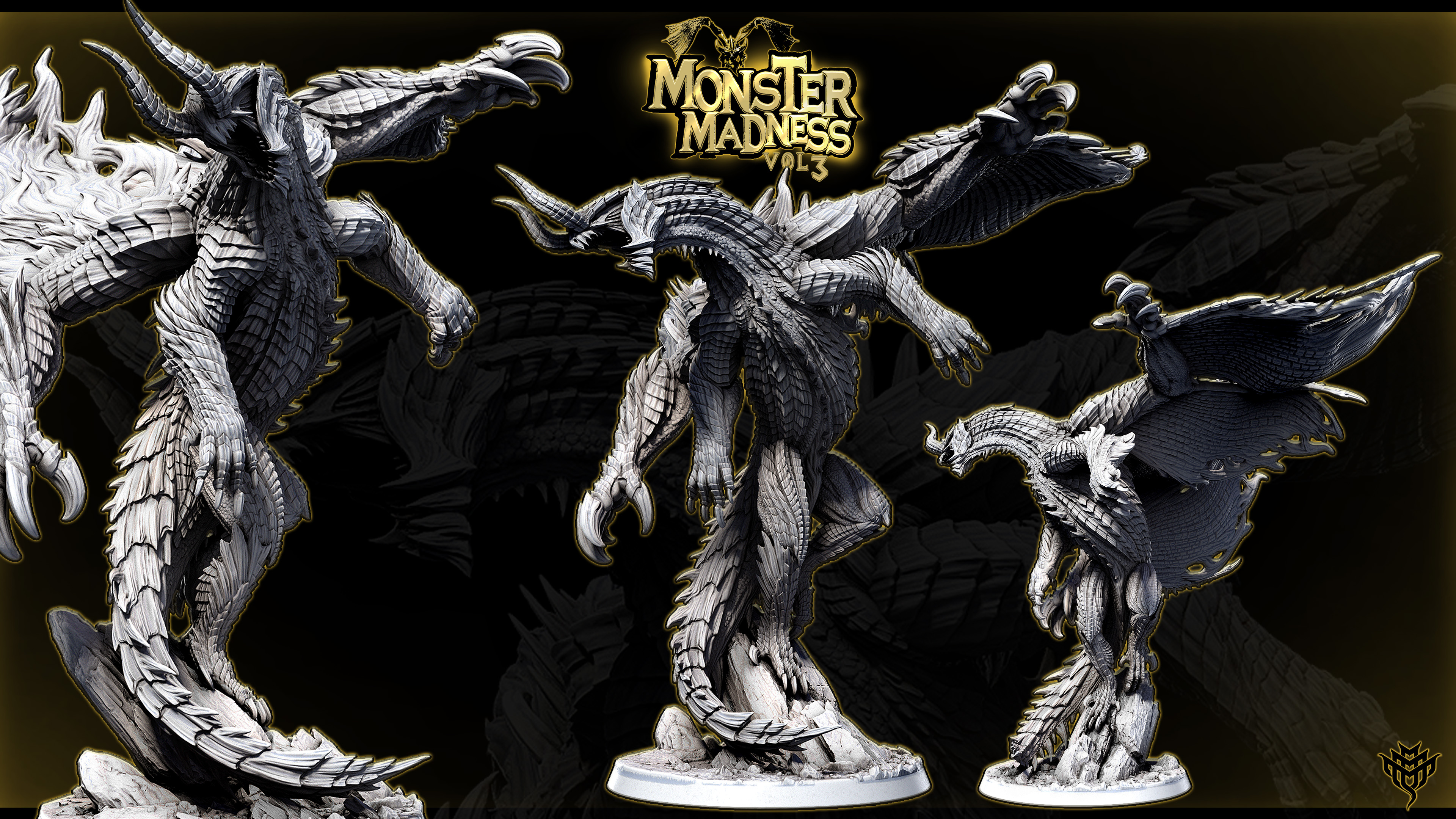 Exclusive ⚡️Monster Mayhem Vol 1,2,3,4,5,6⚡️ STL Product Bundle by Mini ...